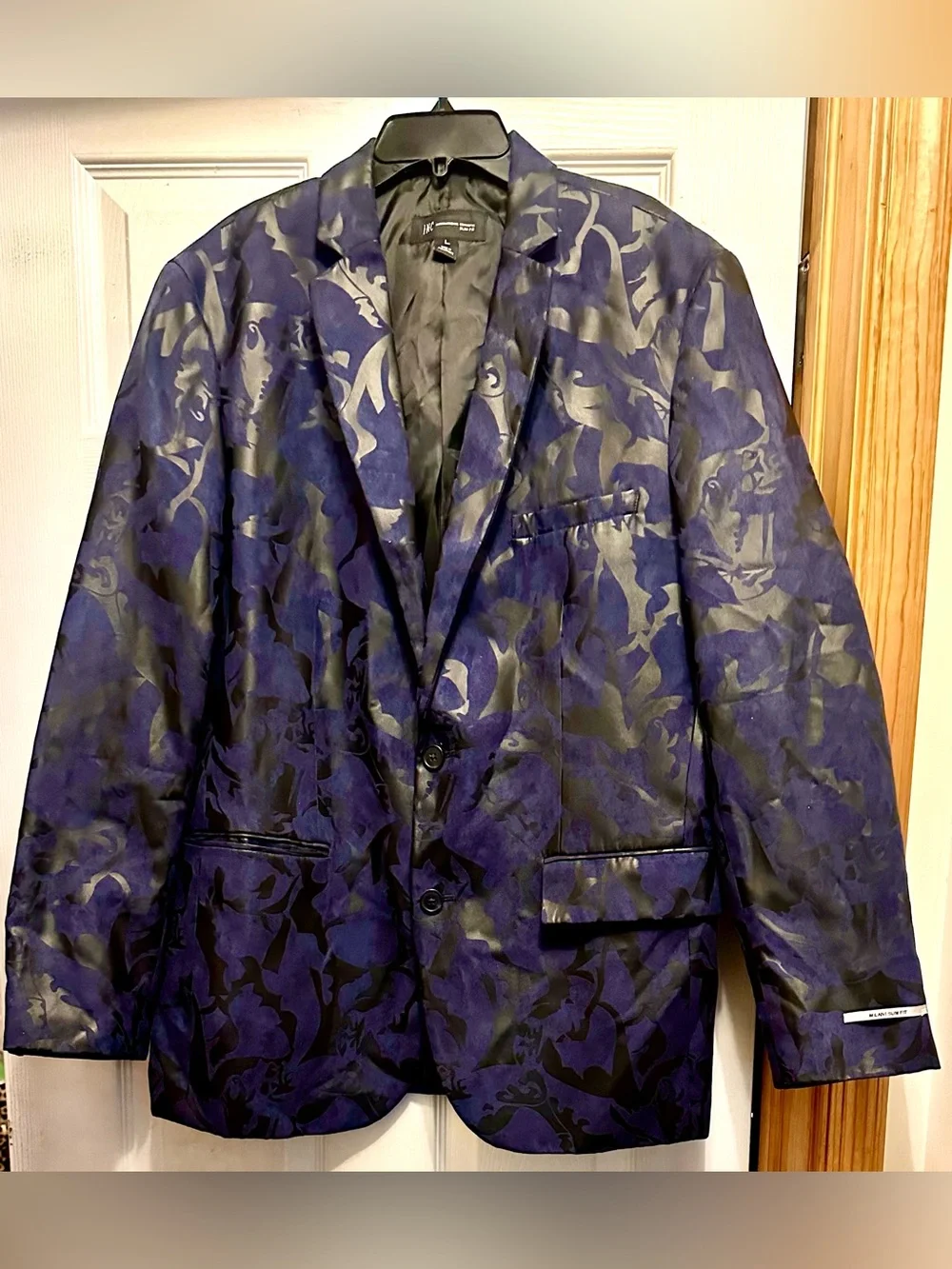 INC International Concepts Floral Jacquard Sport Coat.
